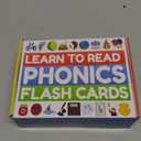 Phonics Flash Cards - Learn to Read in 20 Phonic Stages - Education for Kids Ages 4-8 Kindergarten 1st 2nd Grade