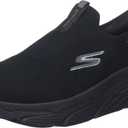 Skechers Mens Max Cushioning Slip-ins - Athletic Slip-on Running Walking Shoes with Memory FoamSneaker (13, Black)
