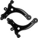 Front Lower Control Arms for Chevrolet Impala Uplander Venture Pontiac Grand Prix Montana Buick LaCrosse Regal Century Terraza Allure 2 Lower Control Arms w/Ball Joints Assembly K80539 K80538