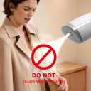 OGHom Portable Travel Handheld Steamer for Clothes, Garment Wrinkle Remover, 1000W Strong Penetrating Fabric Steamer, for Home, Office, Travel (ONLY FOR 120V) -White