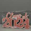 Class of 2024 Banner Graduation Decorations Congratulations on High School and College Graduation, Classroom Celebrations, Glitter Banners, Family Class Party Walls Decorations