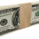 3 x L LIKED 300 PCS Money Bands for Cash, Blank Self Adhesive Currency Straps Bill Wrappers Natural Kraft Brown