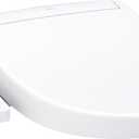 TOTO WASHLET S2 Electronic Bidet Toilet Seat with Instantaneous Water Heating, PREMIST and EWATER+ Wand Cleaning, Round, Cotton White - SW3345#01