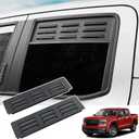 Mabett Rear Window Vents for Ford Maverick 2022-2025 Accessories, Window Cover with Mesh Net for Outdoor Camping Dog Travel Ride(2 Pcs for Rear Window)