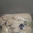 Westinghouse Full Size Heated Blanket, Soft Flannel & Sherpa, 10 Heating Levels, Auto Shut Off, Machine Washable, Beige, 72x84 Inch