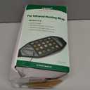 UTK Heating Pad for Back Pain Relief, Far Infrared Heating Pads with 20 Natural Jade Stones, Heating Fast, Hot Enough, Auto Shut Off, Smart Controller, 55'' Large Size Heat Pad for Back (3.16 Inch (Pack of 1))