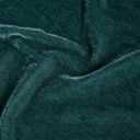 HiEnd Accents Stella Faux Silk Velvet Lumbar Pillow, 14x42 inch, Storm Blue, Romantic Western Modern Traditional Style Luxury Bedding, Decorative Throw Pillow