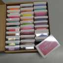 Jexine 30 Colors Stamp Pad Washable Stamp Ink Pad Craft for Kids Finger Print for Rubber Card Making, Stamping, Scrapbooking Best Gift for Kids