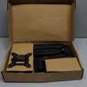 MOUNT PRO Single Monitor Wall Mount for 13 to 32 Inch Computer Screens, Height Adjustable Wall Mount Monitor Arm Holds Up to 19.8lbs, Full Motion Wall Bracket, VESA Mount 75x75, 100x100, Black