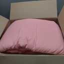 BEDELITE Pink King Size Comforter Set - 3 Pieces Boho Pintuck Bedding Comforter Sets, Lightweight Soft & Warm King Bedding Set with 2 Pillowcases for All Season