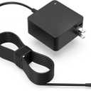 Superer 65W 45W AC Charger Fit for Lenovo Ideapad Flex 14 15 14API 14IWL 14IML 15IWL 15IIL 15IML Laptop Power Supply Adapter Cord, Foldable prongs