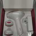 Philips Lumea 8000 Series IPL Hair Removal Device, Permanent Laser Hair Reduction for Women & Men, Easy and Comfortable Use at Home, SenseIQ, 3 Attachments for Body, Face, Intimate, BRI937/03 (White)