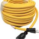 Parkworld NEMA 5-20 Extension Cord 5-20P to 5-20R (T Blade Female Also for 5-15R Adapter) 125V, 20A, 2500W (100FT)