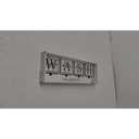 Wash Metal Hooks 4"×5,875" × 1.25 Each