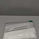 LANE LINEN Waterproof Shower Curtain - 72 x 36 inches Stall Size - All in 1 Linerless Stripped Fabric with Integrated Waterproof Layer - Modern Spa Style Exterior - Durable & Machine Washable - Gray