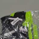 SCREENSHOT-Track Pants Fashion Mens Premium Urban Fashion Streetwear Bottoms - Straight Fit (Large, P11853-black/Neon)