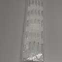 No Wrap Straps for Easy Christmas Light Decorating - Holiday Lighting Mounting Clip Alternative - 10 Pack