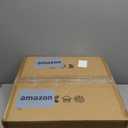 Flush Mount Ceiling Fan with Lights, 20" Low Profile Boho Ceiling Fan with Light Remote Control, Caged with 6 Speeds for Bedroom, Nursery, Living Room (White)