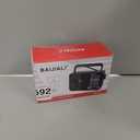 Portable AM/FM Transistor Radio with Loud Speaker, Battery or USB Powered - Compact Emergency Radio for Indoor, Outdoor, Travel & Storms (Model BJL-671)