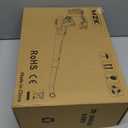 MZK Cordless Leaf Blower,20V Battery Powered Electric Blower for Lawn Care, Electric Lightweight Leaf Blower for Blowing Leaves, Patio Cleaning, Lawn Care and Dust(2 * 2Ah Battery & Charger Included)