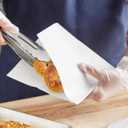 Soft Pretzel Bags - 125ct - White, Grease-Resistant Double Open Bags for Concession Stands, Snack Bars, Cafes, Delis, and Food Trucks. Perfect for Large Street Pretzels, Croissants, and Cookies., Large, One Size