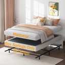 King Box Spring 7 Inch Metal Frame Mattress Foundation Bed Base