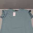 AUTOMET Women's Short Sleeve Shirts Summer Tops Crew Neck Basic Tees Casual Tshirts large