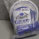Graduation Decorations 2026, 200 Pcs Class of 2026 Graduation Party Supplies Kit with Paper Plates, Luncheon and Cocktail Napkins, Congrats Grad Decorations for 50 Guests (Blue)