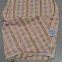 Nibble and Rest Highchair Cushion Cover for Inflatable Cushion, Compatible with IKEA Antilop Highchair, High Chair Accessories, Stain-Proof, and Wipeable (Cushion NOT Included)(pastelchecks)