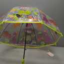 Kids Clear Umbrella for Rain Dome Bubble Umbrellas Windproof for Kids Boys and Girls