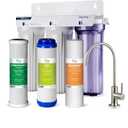 iSpring US31 Classic 3-Stage Under Sink Water Filtration System for Drinking, Tankless, High Capacity, Sediment + GAC + Carbon (Newest Version)