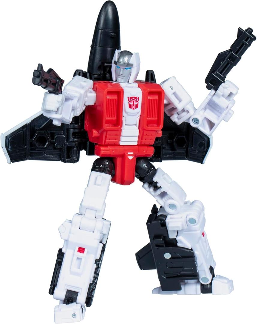 Transformers Age of the Primes Deluxe Class Aerialbot Air Raid, 5.5-inch Converting Action Figure, Robot Toys for Ages 8+