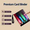 Card Binder 9 Pocket,Trading Card Binder 900 Pockets,Premium Collector's Album Display Zipper Binder,3-Ring MTG/TCG Card Holder Folder Gifts for Boys Girls