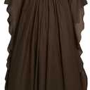 Vibsion Medieval Renaissance Costume Dress Regency Dresses for Women Victorian, Size: Small-Medium