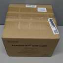 Bathroom Exhaust Fan with Light, Ultra-Quiet 100 CFM Ventilation & 3CCT LED Light, Ceiling Mount Bath Fan for Family Bathroom and Home Gym