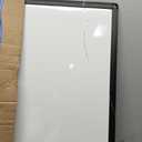 VIZ-PRO Magnetic Dry Erase White Board, 36 X 24 Inches, Black Aluminium Frame