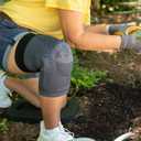 OrthoSleeve Stabilizing Compression Knee Brace KS8 with Patella Stabilizer Ring, Stability Splints and Adjustable Top for Knee Pain, Arthritic Knees, Post-Surgery and Swelling (X-Large)