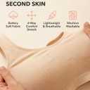 SHAPERMINT Wireless Bras for Women No Underwire Small to Plus Size Bralettes with Support and Natural Lift (Beige, L)