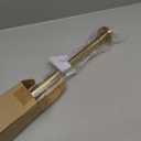 Shower Curtain Rod Tension- No Drill Non-Slip Spring Tension Shower Rod for Window or Bathroom, 43-73 inches Metal Steel, Gold