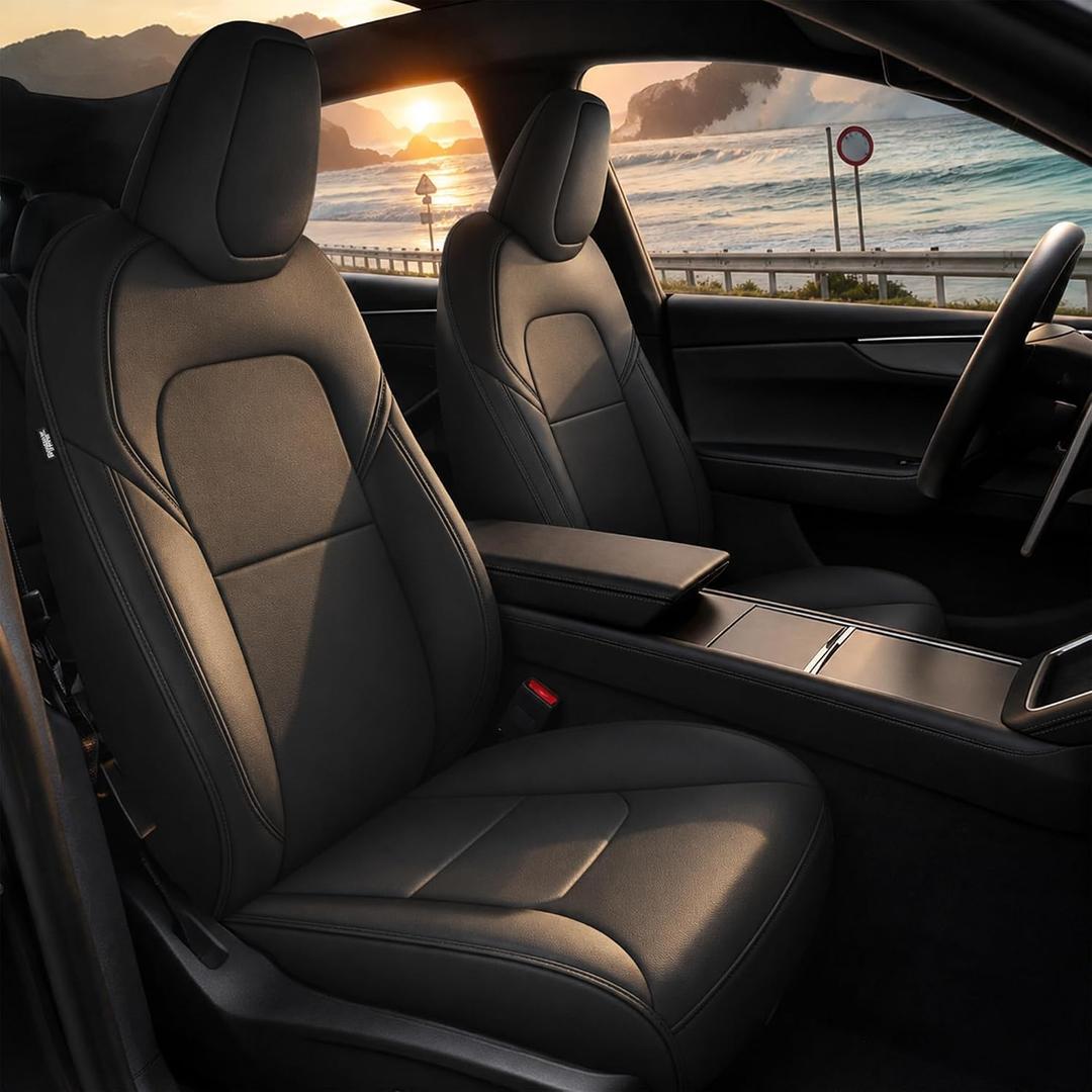 Custom Fit Seat Covers for Tesla Model Y 2020-2025 5-Seat