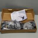 Ergonomic Forearm Crutches, Foldable and Height Adjustable Elbow Crutches with Magnetic Handles for Wall Support, Anti-Slip Base, Walking Aid for Adults