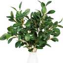 Melorca&Guilla Artificial Plants,3PCS 37" Green Faux Branches for Vase Faux Greenery Stems, Artificial Branches Fake Plants for Shop Garden Office Home Dcor (3, Watercress)