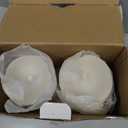 Homemory Dripping Wax Flameless Candles, Battery Operated Candles with Remote Control and Timers, LED Pillar Candles, Electric Fake Candles, 3" x 6", Set of 2