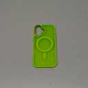 Newfuture Magnetic for iPhone 17 Case [Compatible with Magsafe] [Military Grade Drop Protection] Translucent Matte Anti-Scratch Shockproof Protective Phone Cover 6.3 Inch, Neon Green