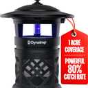 Dynatrap DT2030SR Fly Traps Outdoor - Mosquito & Flying Insect Killer for 1 Acre – Kills Mosquitoes, Flies, Gnats, Wasps - Bug Zapper Alternative - Black