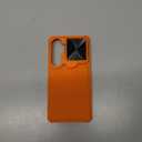 Magnetic for Samsung Galaxy S26 Case,[Slide Camera Cover][Kickstand][Compatible with Magsafe][Kickstand][Military Grade Protection] Shockproof Rugged Case for Galaxy S26, Orange