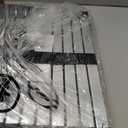 Telescoping Ladder, SocTone 12.5 FT Aluminum Lightweight Extension Ladder with 2 Triangle Stabilizers, Heavy Duty 330lbs Max Capacity, Multi-Purpose Collapsible Ladder for RV or Outdoor Work