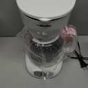 MUELLER HOME 12-Cup White Coffee Maker - Borosilicate Carafe, Auto-Off, Reusable Filter, Anti-Drip, Keep-Warm Function, Clear Water Level Window, White Kitchen Accessories