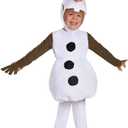 Disguise boys Olaf Toddler Classic Costume, Official Frozen Halloween Costume (Medium (3T-4T), One Color)