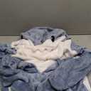 Shark Blanket Hoodie Onesie for Adult & Kid, Wearable Shark Sleeping Bag, Soft Cozy Onesie Costume (L: for 57-61 Inch Height)